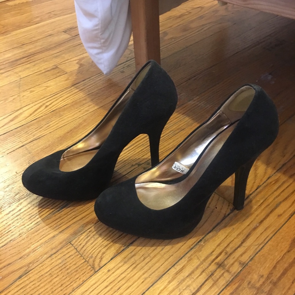 Suede platform heels - Picture 1 of 3